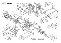 Bosch 0 601 273 742 GBS 100 AE Belt Sander 240 V / GB Spare Parts GBS100AE